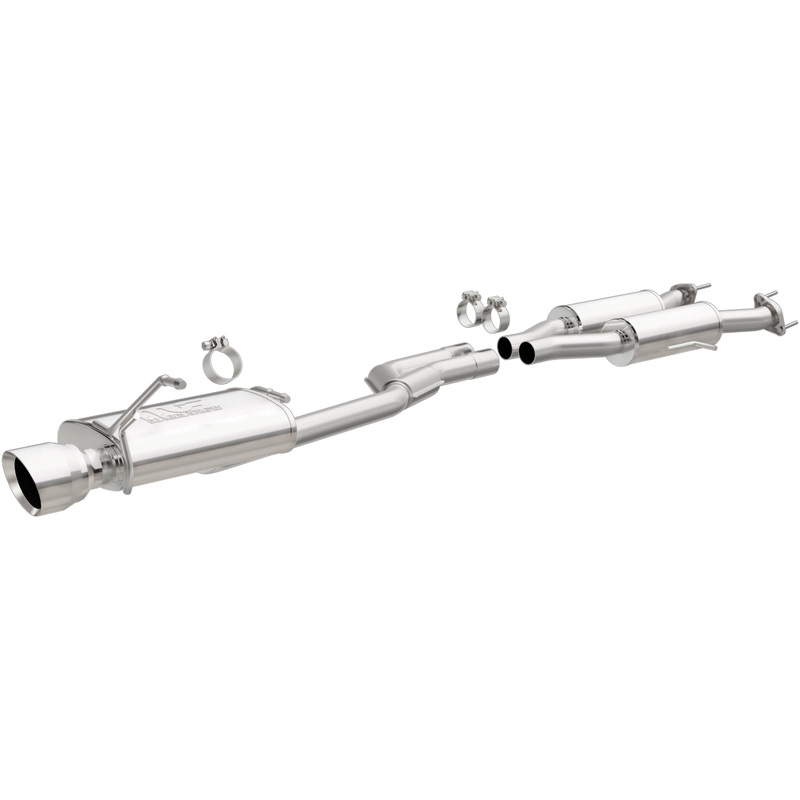 MagnaFlow Cat-Back SS 2.5 Straight PS Rear Exit 4.5in Tip 14-15 Jeep Grand Cherokee Exc. Summit Ed. (19190)
