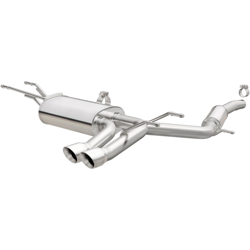 MagnaFlow 15-16 Mazda Miata MX-5 L4 2.0L SS Cat-Back Perf Dual Pass Side Rear Exit Exhaust 3in Tips (19132)