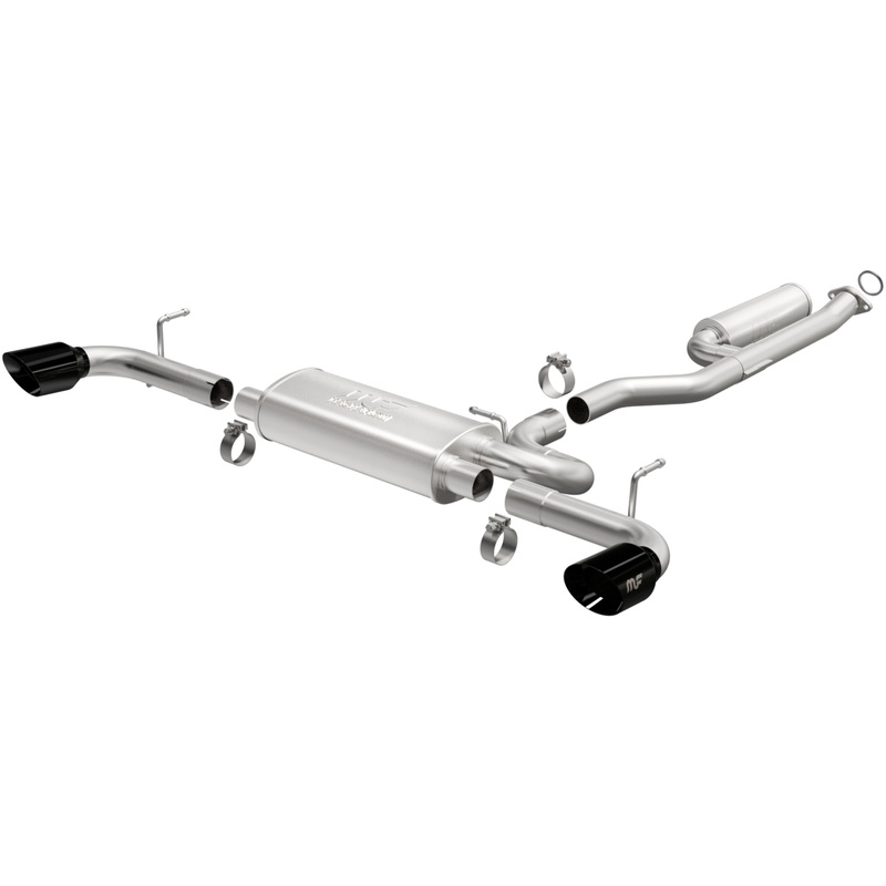 Magnaflow 19-21 Toyota RAV4 Street Series Cat-Back Performance Exhaust System- Dual Rear Exit- Black (19500)