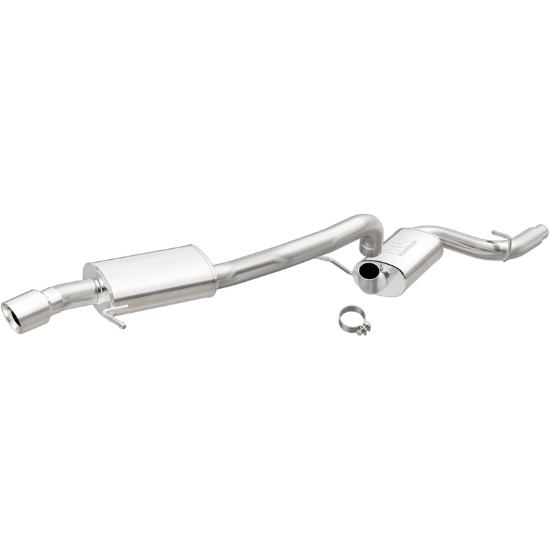 MagnaFlow Sys C/B 15-16 Volkswagen Passat 1.8L SS 3in Single Rear Ext 4in Tip (19154)