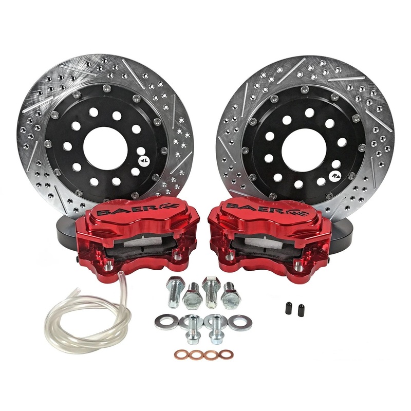 Baer Brakes 11" SS4+ Deep Stage Front Brake Kit, Clear, SDZ (4301454C)