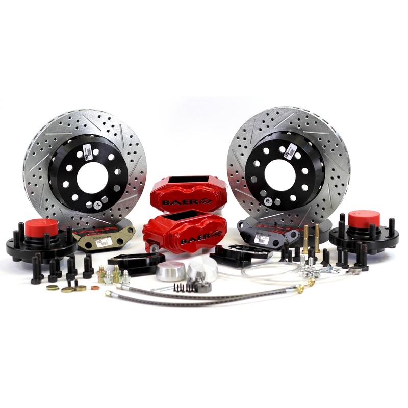 Baer Brakes Brake Components SS4+ Brake System Front SS4+ FR w hub (4301450R)