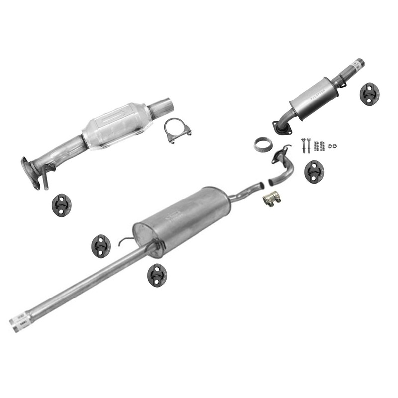 Catalytic Converter Pipe Muffler Resonator for 2004-2006 Lexus RX330