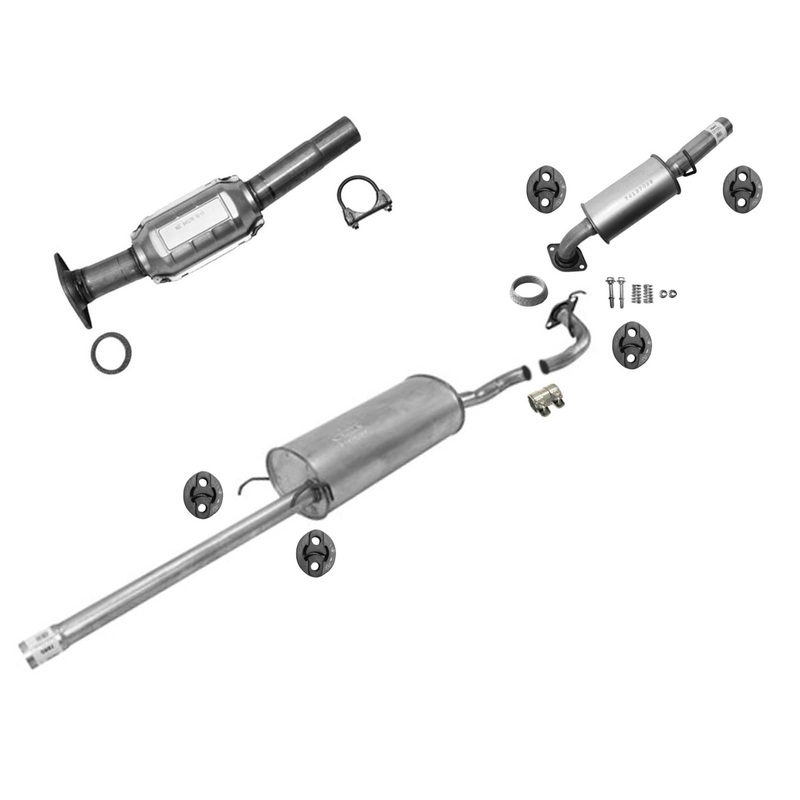 Catalytic Converter Pipe Muffler Resonator for 2007-2009 Lexus RX350