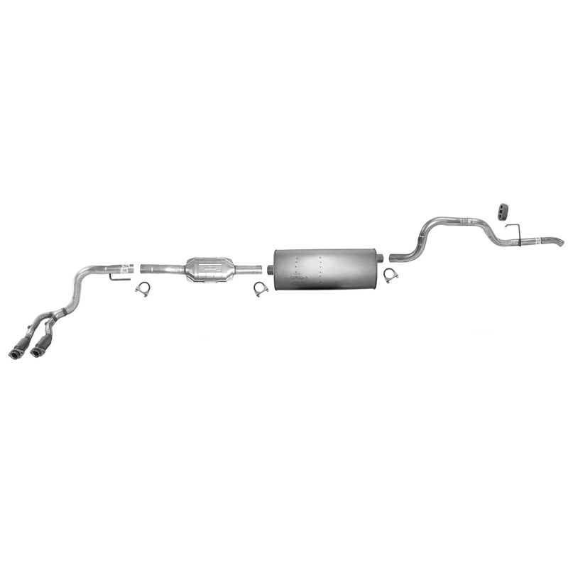 Eng Pipe Catalytic Converter Muffler Tail Pipe 02-04 for Jeep Grand Cherokee 4.0