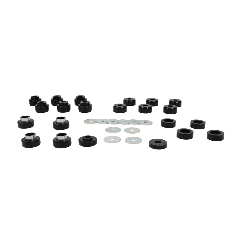 Whiteline 1987-1995 Jeep Wrangler Body Mount Bushing Set (W93541)