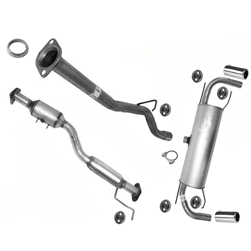 Catalytic Converter Exhaust Pipe Muffler Tail pipe for 2004-2008 Mazda RX-8 RX8