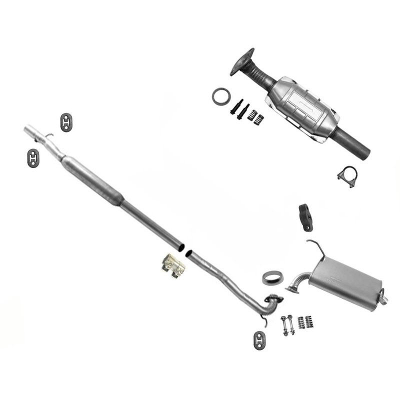 Catalytic Converter Muffler Pipe For 04-11 Mitsubishi Endeavor All Wheel Drive