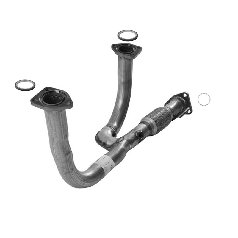 Engine Y Flex Pipe With Gaskets for Honda Accord V6 3.0L 1998-2002