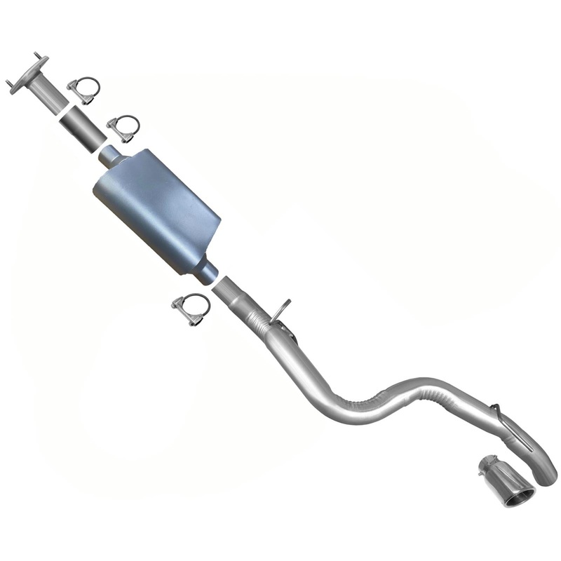 Exhaust Performance Aluminum Muffler Tail Pipe for 2002-2007 Jeep Liberty