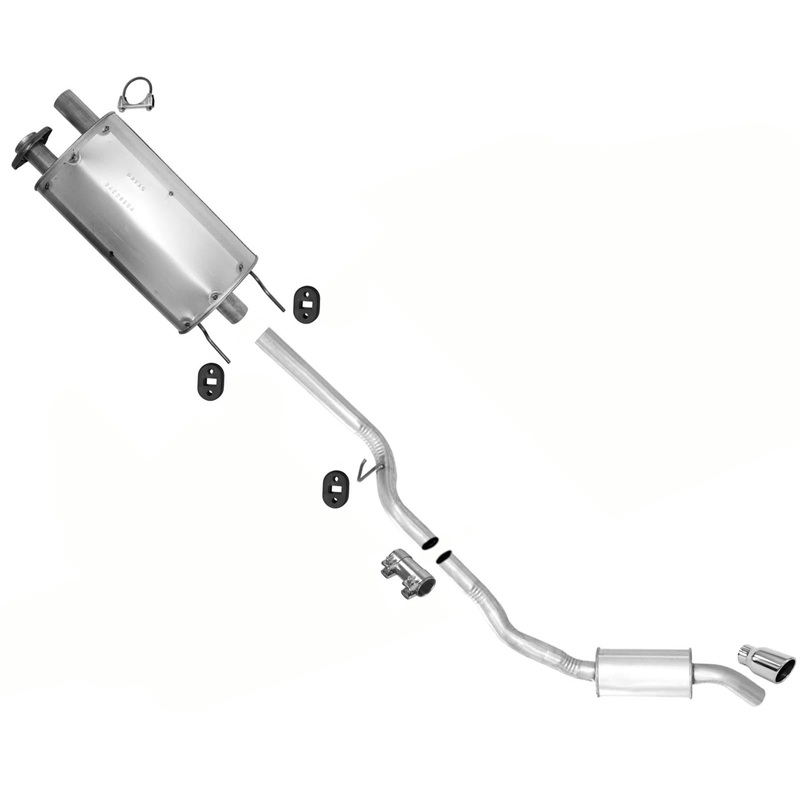 Exhaust System for Ford Explorer Vin E SOHC 4.0L V6 2 Door 97 to 11/08/1999