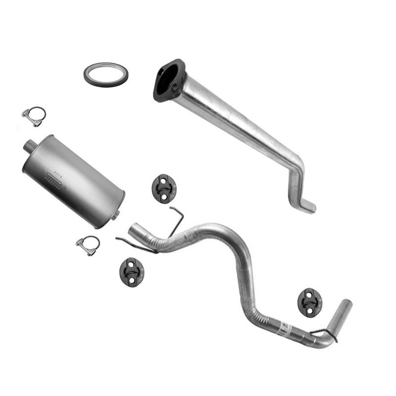 Extension Pipe Muffler Tail Pipe For Toyota Tacoma 2.7L 2016 2017 2018 2019 2020
