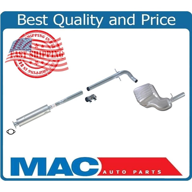 Fits 02-04 S60 Check Fitment Below Turbo Extension Pipe Rear Muffler Exhaust