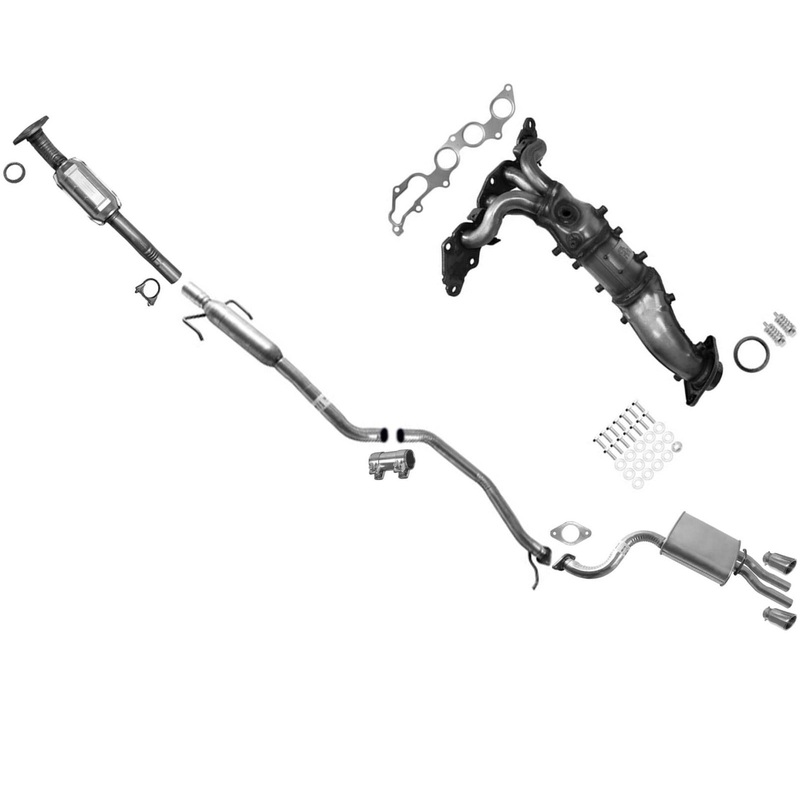 Manifold Catalytic Converter Fits 2011-2013 Mazda 6 2.5L Automatic Transmission