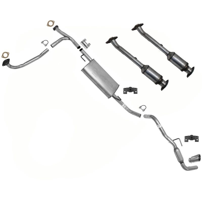 Muffler Exhaust Converter For 2005-16 Nissan Frontier 4.0 125.9" Inch Wheelbase