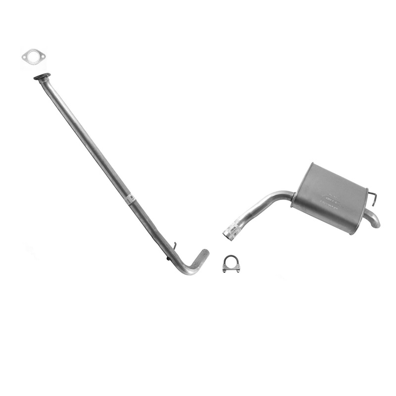 OE Style Exhaust System Ext. Pipe Muffler for 11-14 Hyundai Sonata W/O Sport Sus
