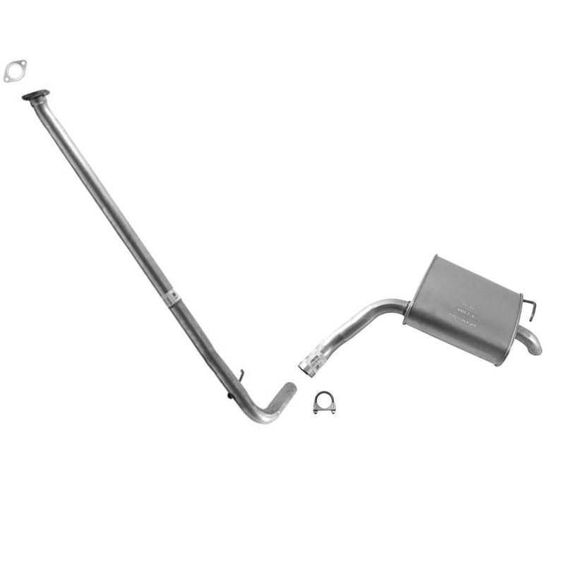 OE Style Exhaust System Ext. Pipe Muffler For 11-14 Hyundai Sonata W/ Sport Sus