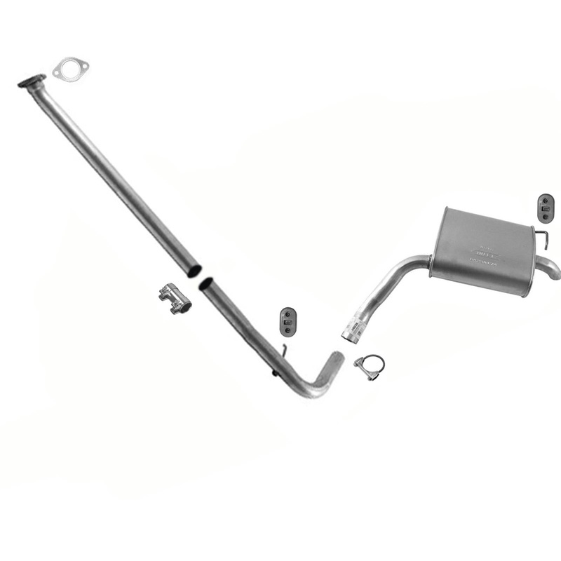 Rear Extension Pipe Rear Muffler For Hyundai Sonata 2.0L 2.4L 2011-2015
