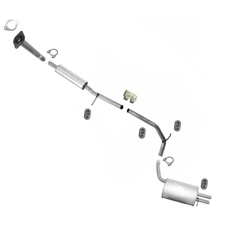 Resonator Muffler Exhaust System Pipe for Federal Emission 2008-2009 Ford Taurus