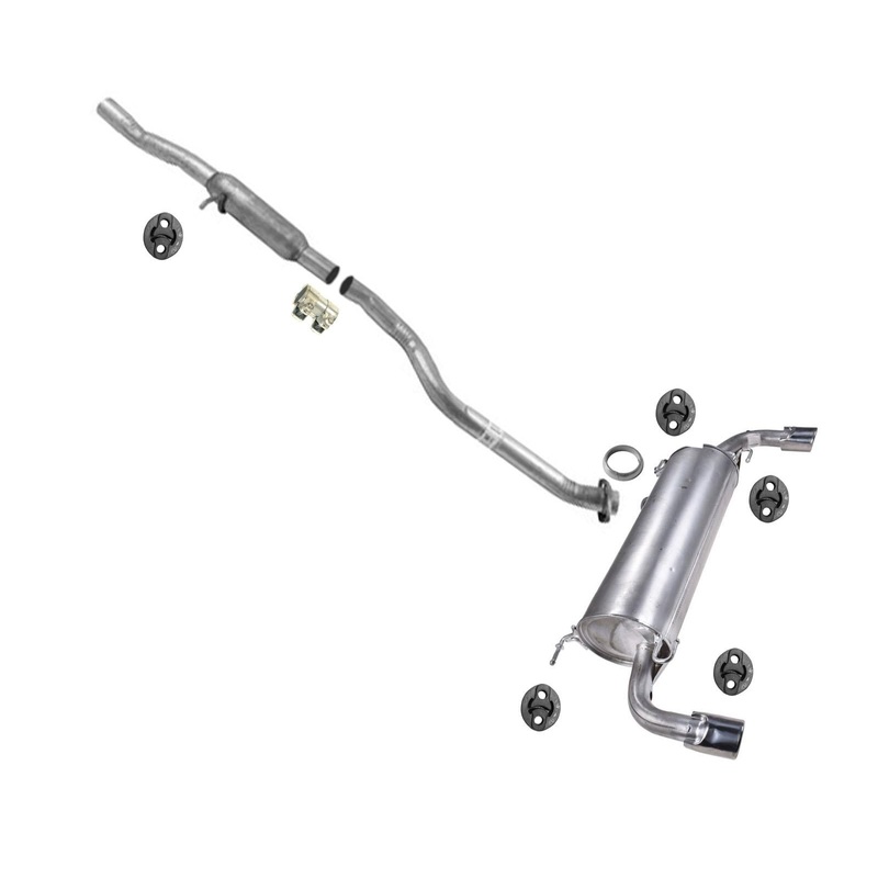 Weld on Extension Pipe Rear Muffler for Mazda CX-7 2.3L 2007-2012 L3D7-40-100B