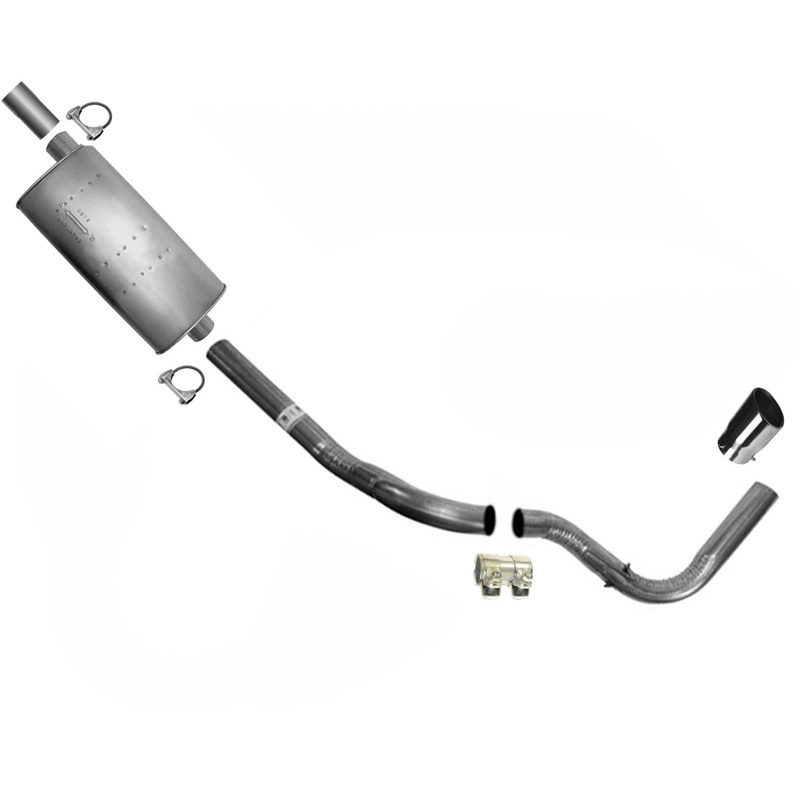 Weld On OE Style Muffler Tail Pipe for 1988-1993 Chevrolet 1500 Pick Up 5.7L