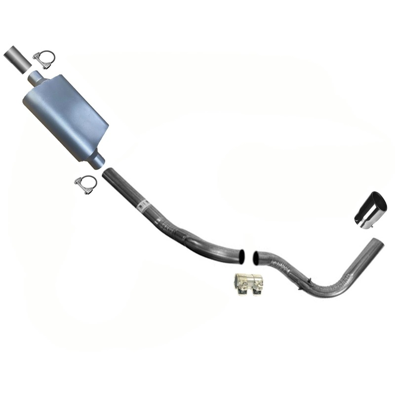 Weld On Performance Muffler Tail Pipe For 1988-1993 Chevrolet 1500 Pick Up 5.7L