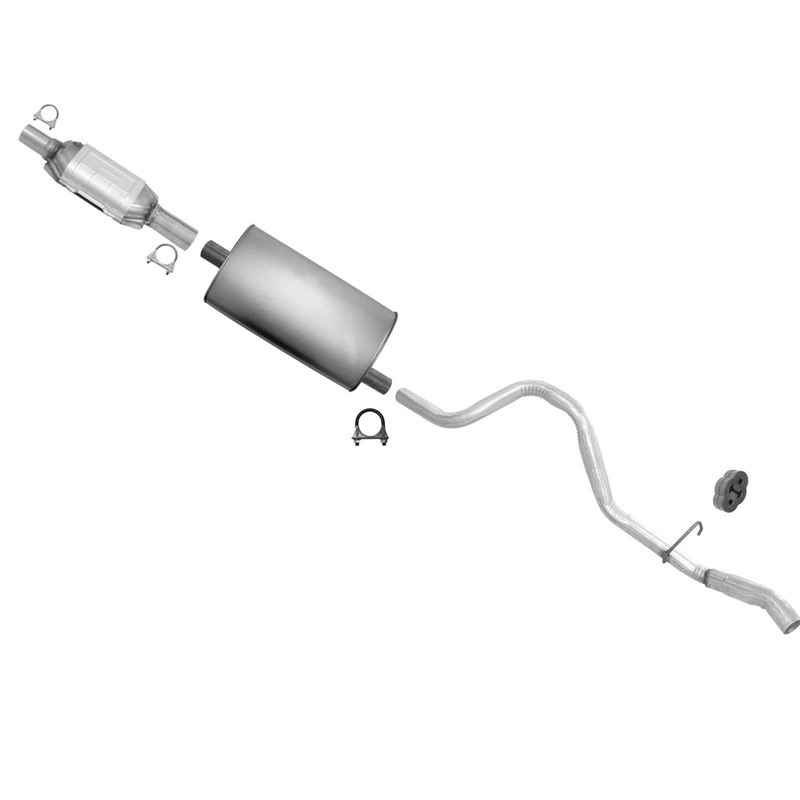 Catalytic Converter Muffler Tail Pipe Exhaust for Jeep Grand Cherokee 4.0 1998