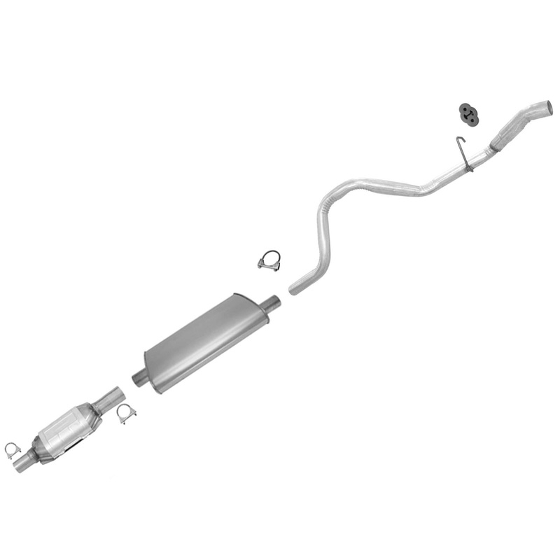 Catalytic Converter Muffler Tail Pipe Exhaust for Jeep Grand Cherokee 5.2 1998