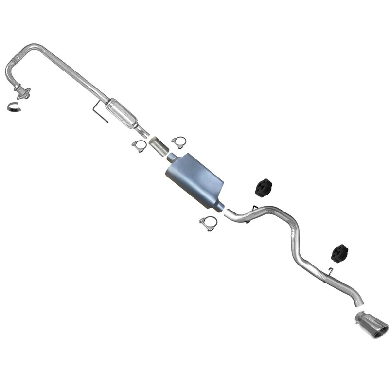 Catalytic Converter Performance Exhaust For Jeep Wrangler 4.0L 97 To 01/24/00