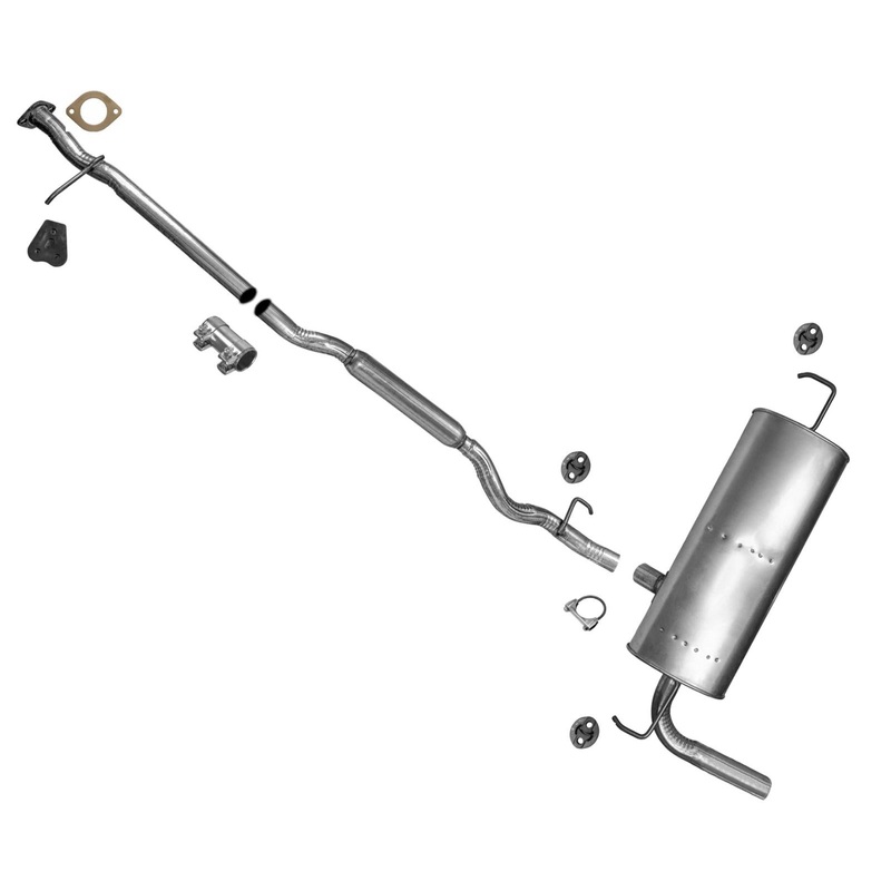 Exhaust Pipe Muffler System For Nissan Rogue 2008-2013 With Federal Emiissions