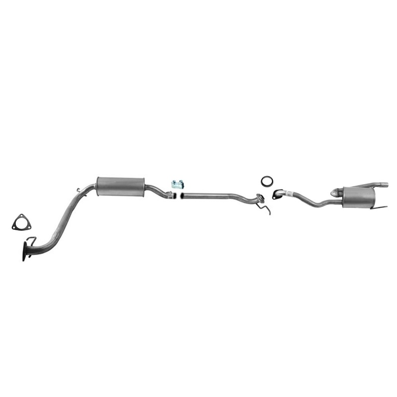 Exhaust System Pipe & Muffler System Clamps For Honda Fit Sport 2009-2013 1.5L