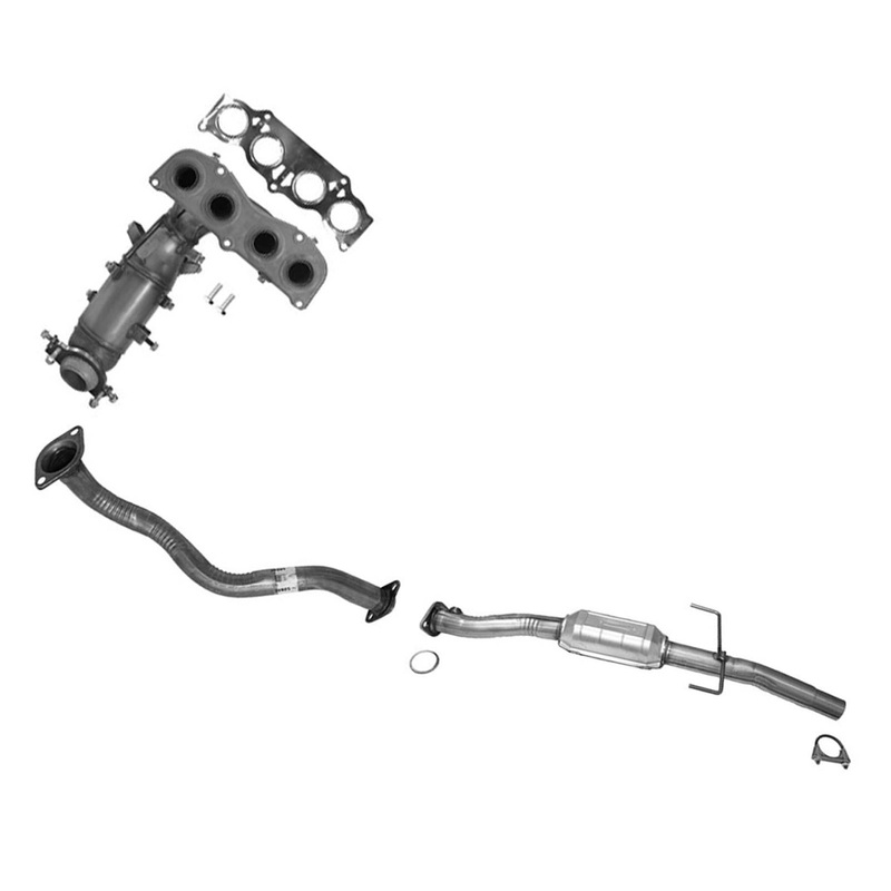 For Toyota Rav4 2004-2005 Front and Rear Catalytic Converters Eng Pipe