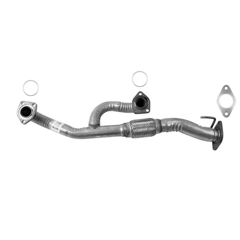 Front Engine Y Flex Pipe + Gaskets For Saturn Vue 3.5L 2004 2005 2006 2007