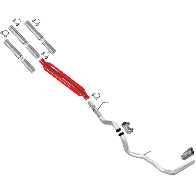 Performance Cherry Bomb Muffler Exhaust Pipe For Ford F150 87-95 Ford F150 4.9