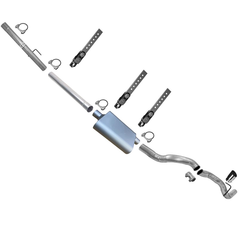 Performance Muffler Tail Pipe 120 140 for Dodge Ram 1500 5.7L Hemi 06-08