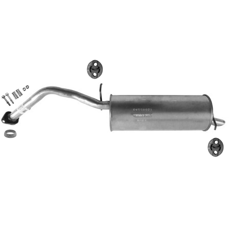 Rear Axle Pipe With Rear Muffler For Toyota Prius 2010-2015 17430-37380