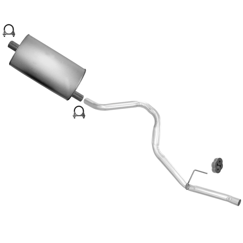 Rear Muffler Tail Pipe Exhaust System for Jeep Grand Cherokee 4.0 96-97