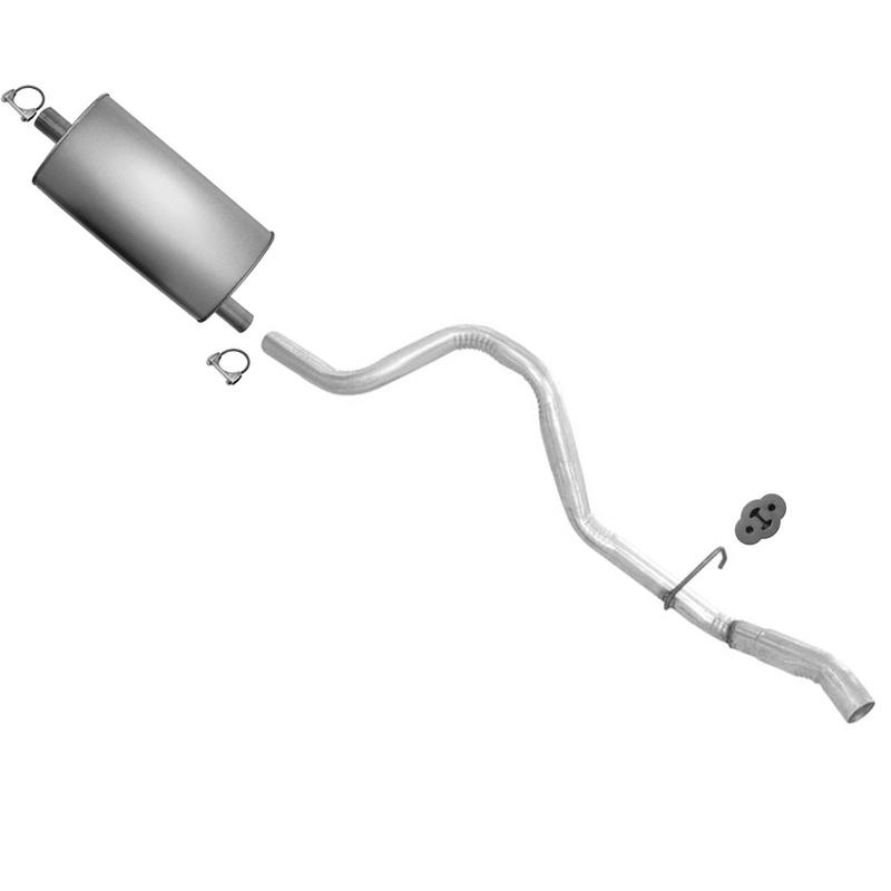 Rear Muffler Tail Pipe Exhaust System For Jeep Grand Cherokee 5.2L 1998