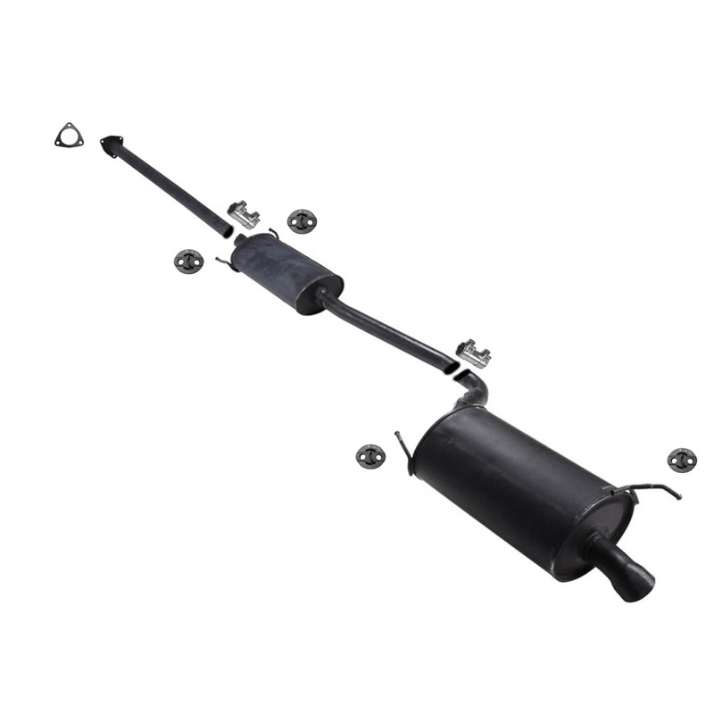 Resonator Extension Pipe Muffler Exhaust System for Honda Ridgeline 2009-2014