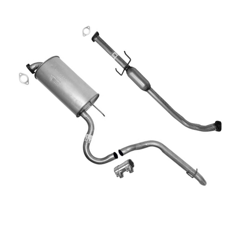 Resonator & Muffler Assembly For Hyundai Elantra 2006-2010 California Emissions