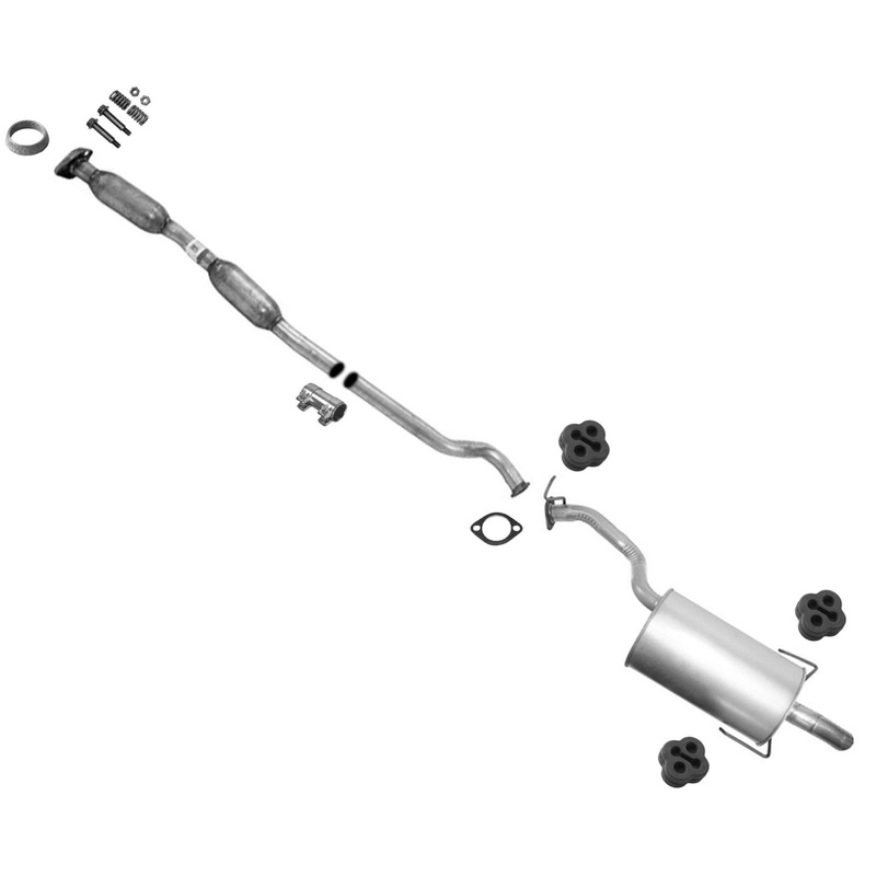 Resonator Muffler Exhaust Pipe System For Subaru Outback Wagon 2.5L 00-04 EJ253