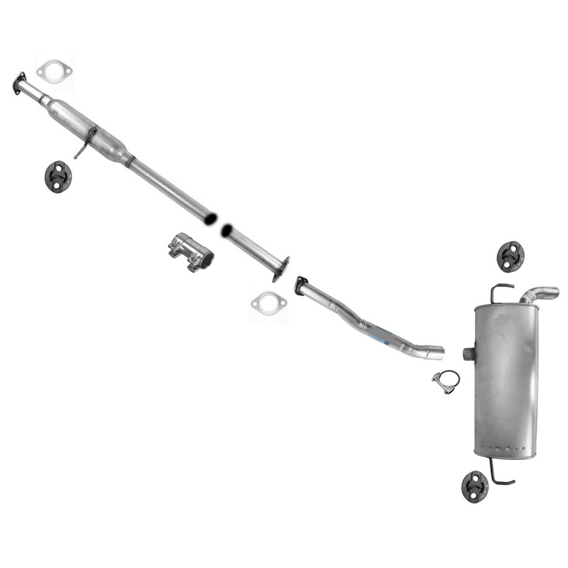 Resonator Pipe Rear Muffler Exhaust System For Hyundai Tucson SULEV 2010-2013