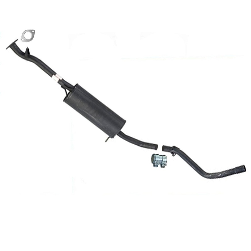 Brand New Middle Muffler & Tail Pipe Exhaust For 1999-2000 Nissan Frontier 3.3L