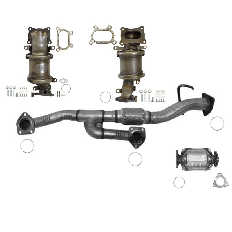 Catalytic Converters Engine Y Pipe for 2008-2012 Honda Accord V6 18210-TA6-A01