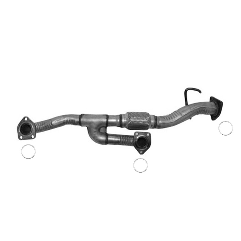 Engine Y Flex Pipe Joint for 2008 2009 2010 2012 Honda Accord V6 18210-TA6-A01