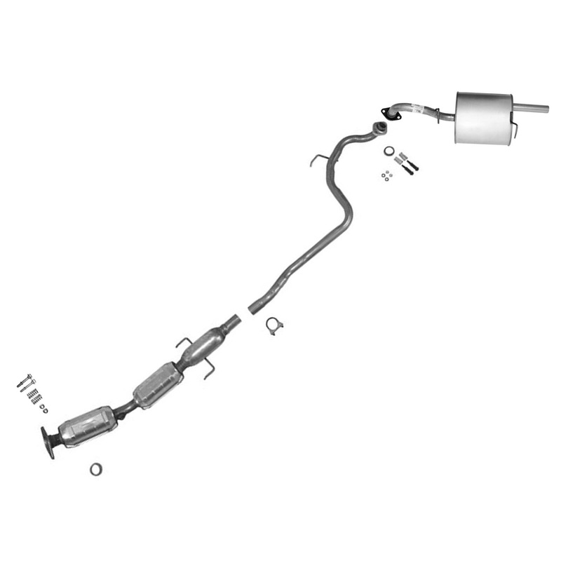 Exhaust System for Toyota Yaris 2007-2011 1.5L Hatchback Models