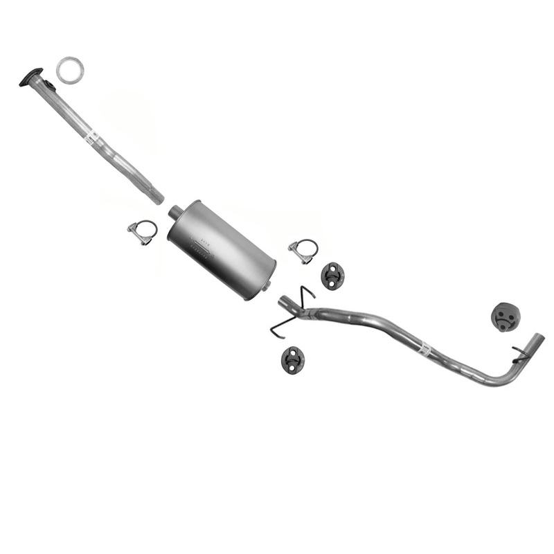 Fits 00-04 Tacoma Pre Runner 2.7L with 121.9" Wheelbase Muffler Exhaust System