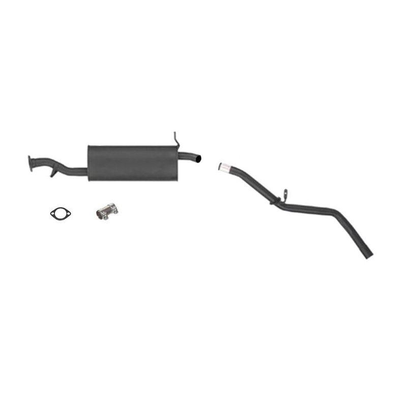 Fits 2000-2002 Xterra 3.3L 2 & 4 Wheel Drive Rear Exhaust Muffler Assembly
