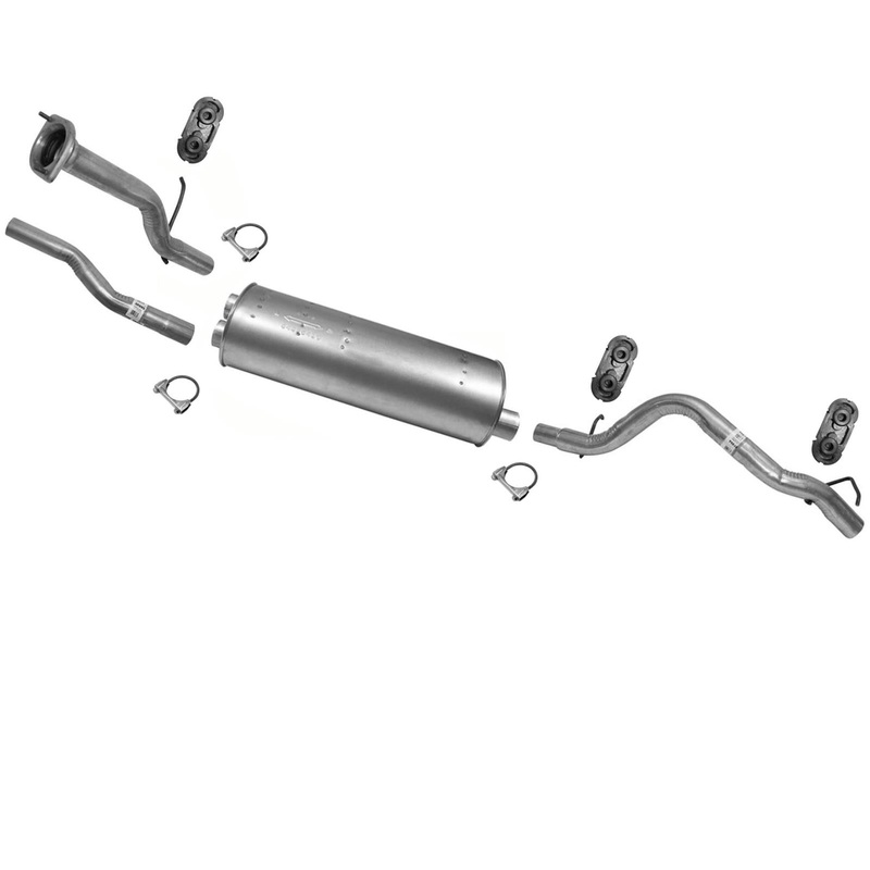 Fits 2003-2006 Hummer H2 6.0L Muffler Tail Assembly Exhaust System