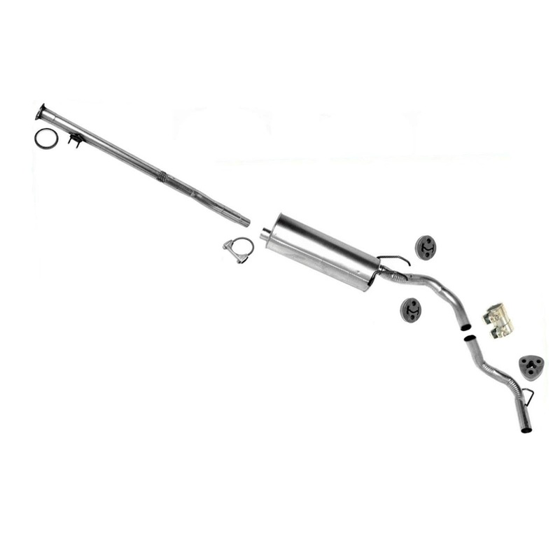 Fits 95-99 Tacoma Ext Cab 2.7L 00 Federal Emission Muffler Exhaust Pipe System